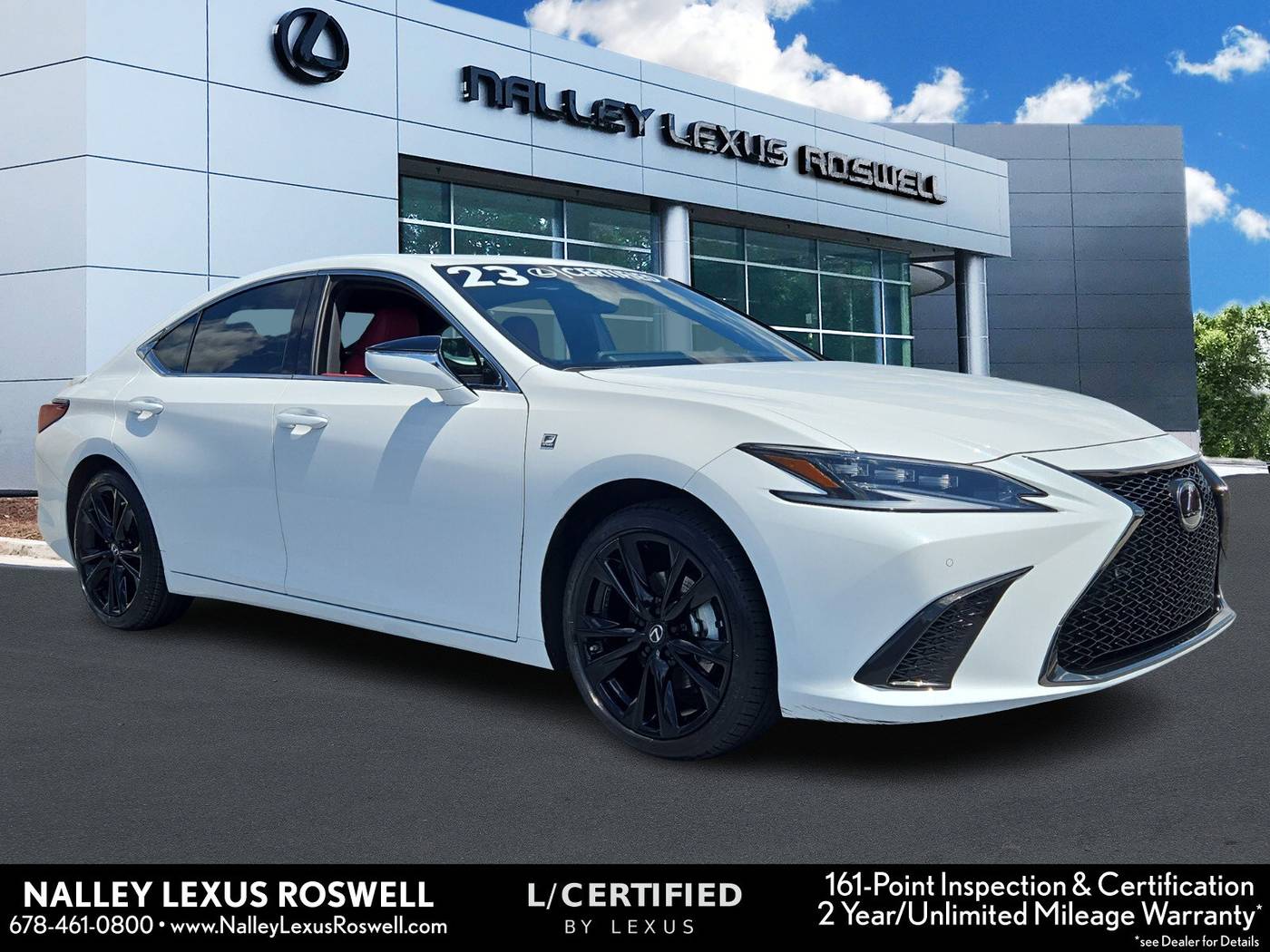 2023 Lexus ES ES 300h F SPORT — Sedan — 19,455 mi — Roswell, GA