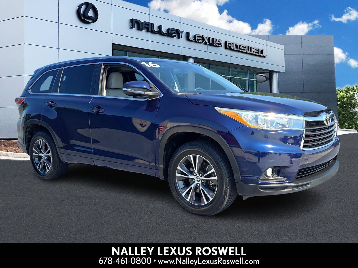 2016 Toyota Highlander XLE — SUV — 95,386 mi — Roswell, GA