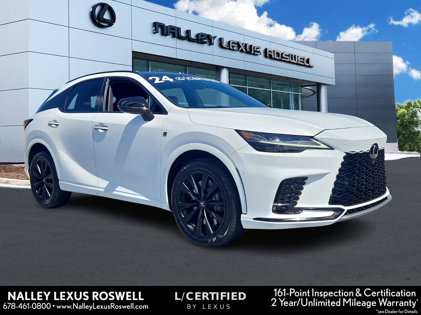 2024 Lexus RX RX 500h F SPORT Performance — SUV — 14,516 mi — Roswell, GA