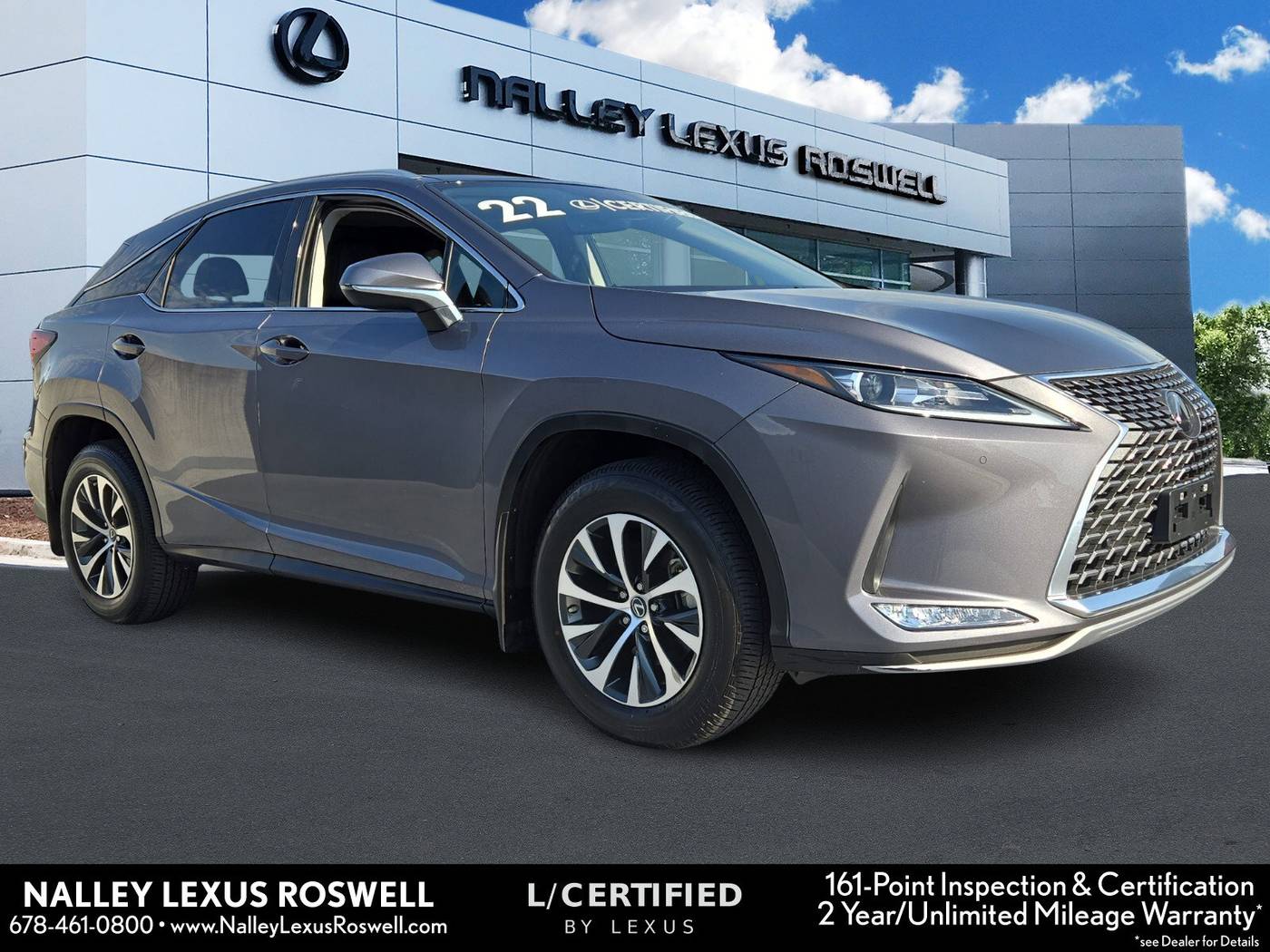 2022 Lexus RX RX 350 — SUV — 17,430 mi — Roswell, GA