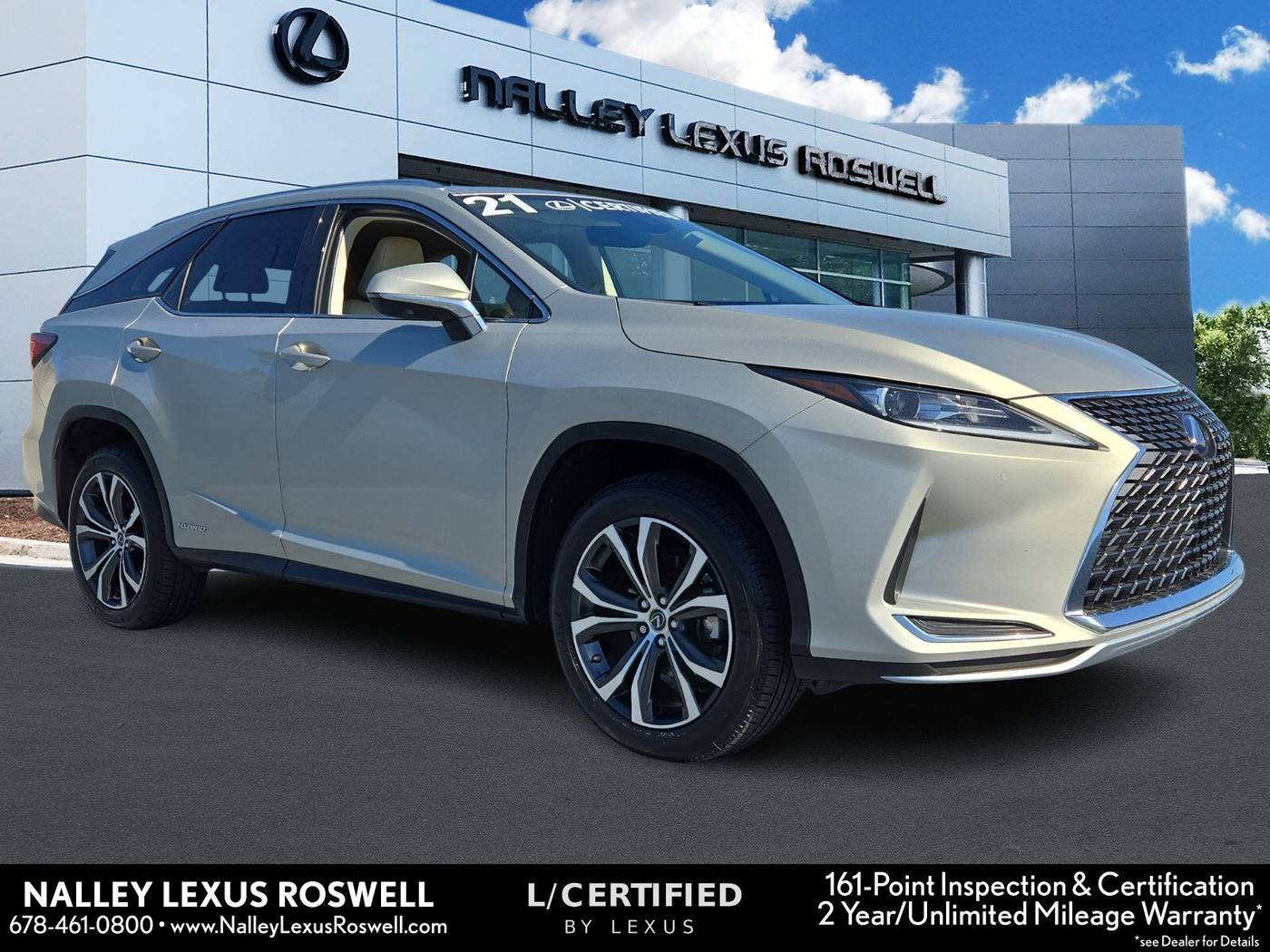 2021 Lexus RX RX 450hL — SUV — 60,041 mi — Roswell, GA