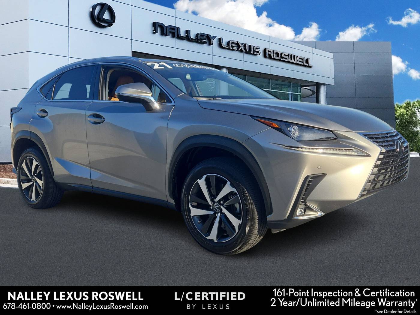 2021 Lexus NX NX 300 — SUV — 7,501 mi — Roswell, GA