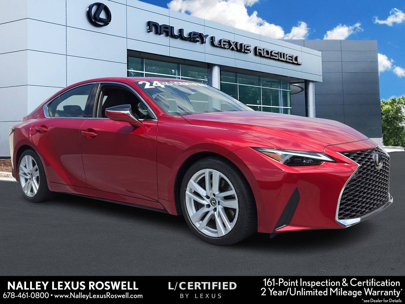 2024 Lexus IS IS 300 — Sedan — 13,978 mi — Roswell, GA