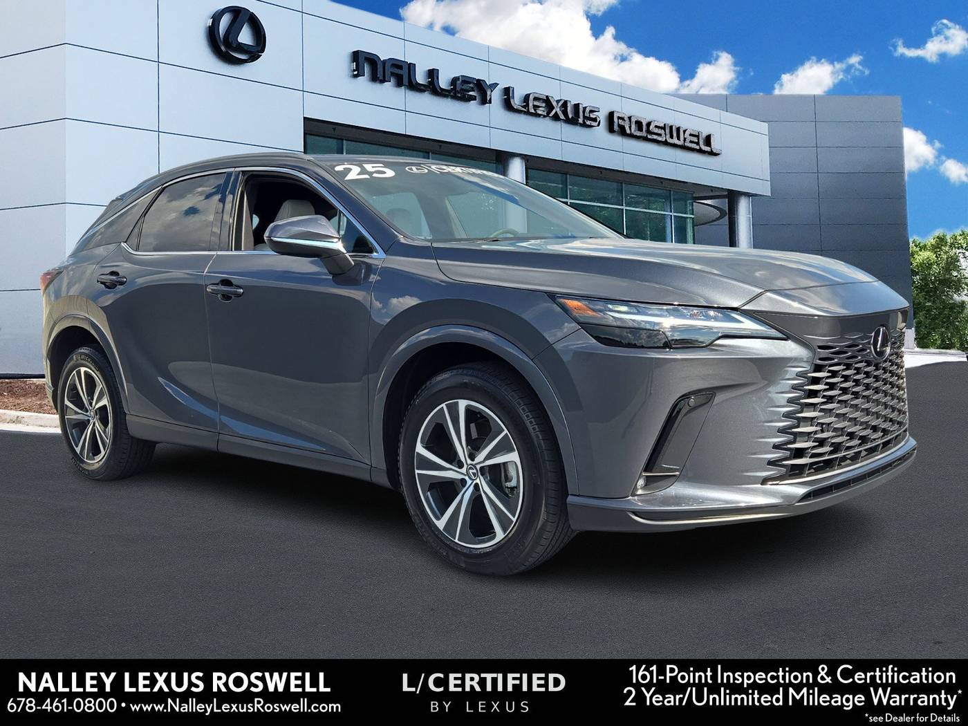 2025 Lexus RX RX 350 Premium — SUV — 8,565 mi — Roswell, GA