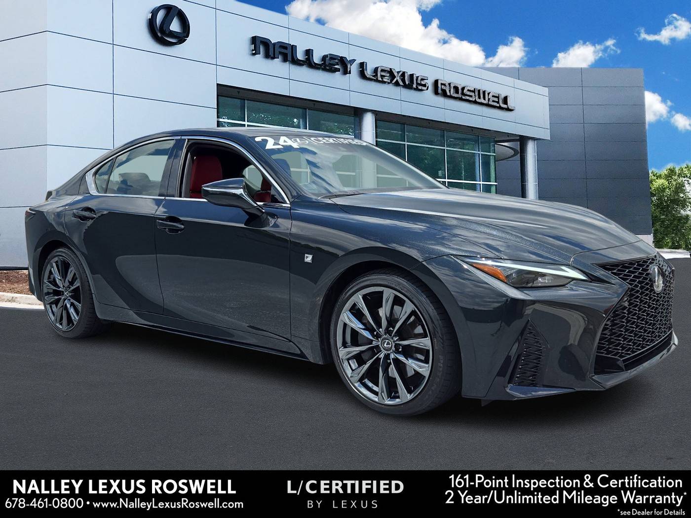 2024 Lexus IS IS 350 F SPORT — Sedan — 13,628 mi — Roswell, GA