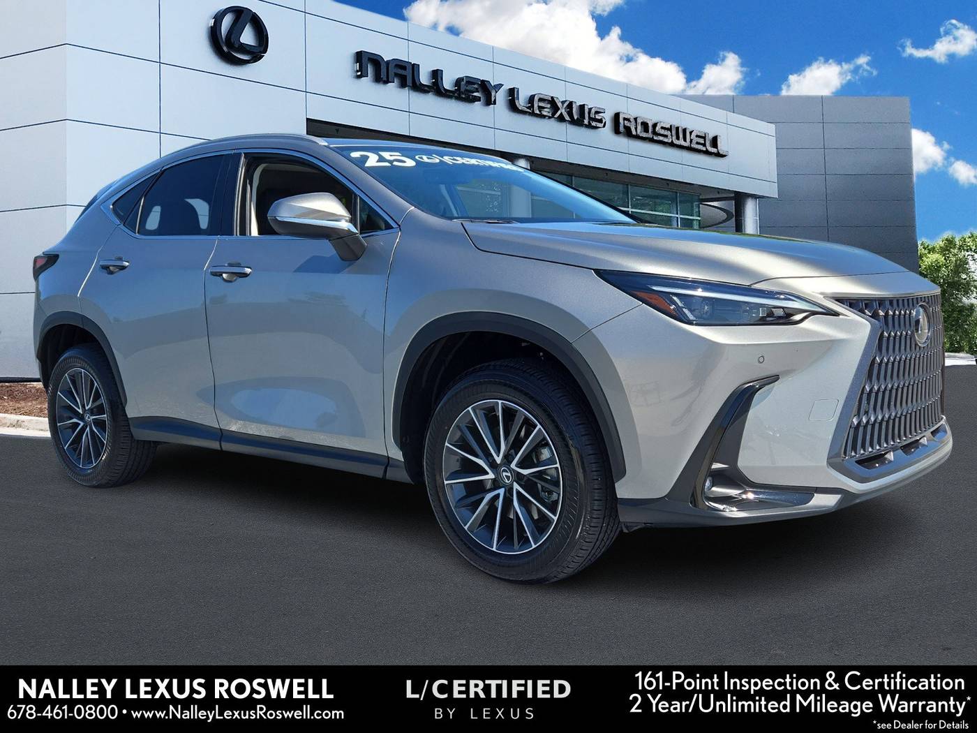 2025 Lexus NX NX 250 Premium — SUV — 9,925 mi — Roswell, GA
