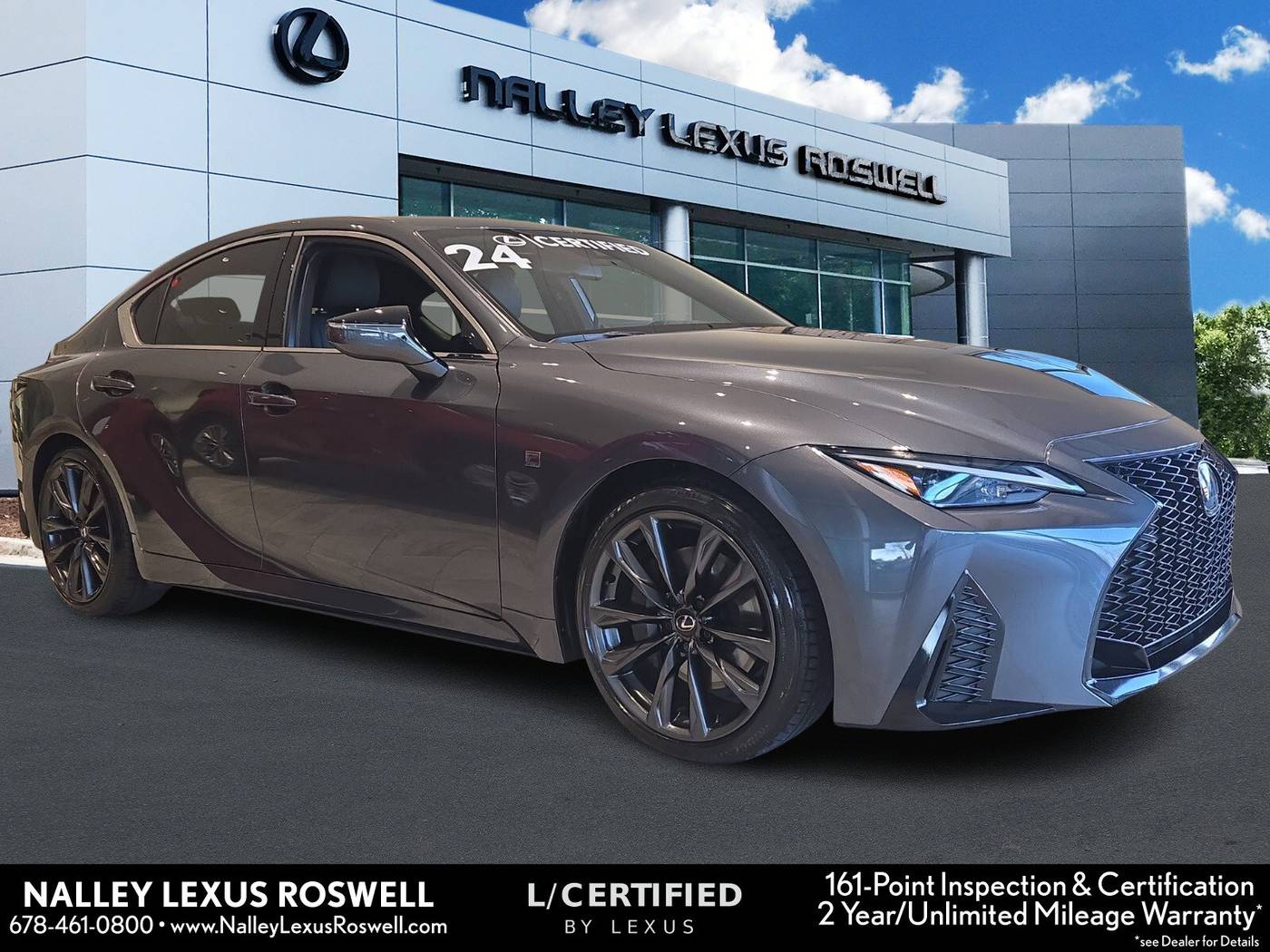 2024 Lexus IS IS 350 F SPORT Design — Sedan — 18,308 mi — Roswell, GA