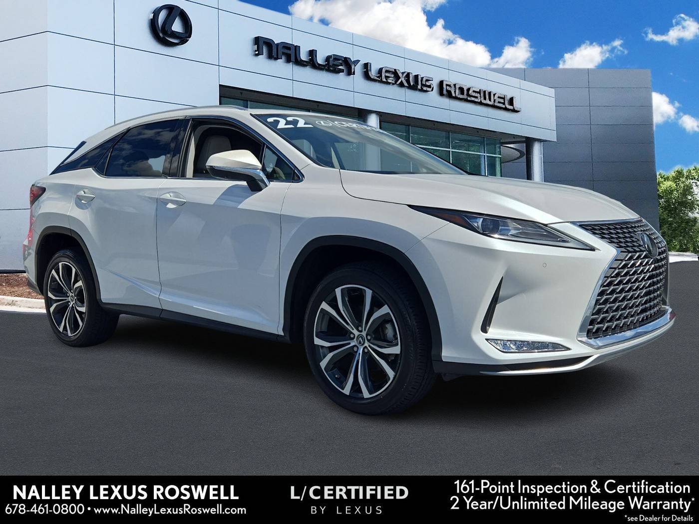 2022 Lexus RX RX 350 — SUV — 50,512 mi — Roswell, GA
