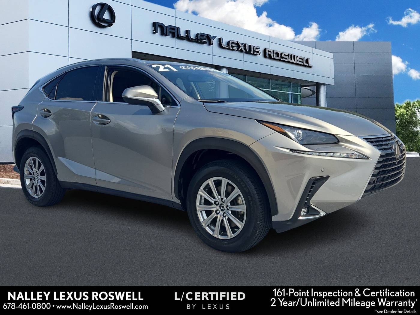 2021 Lexus NX NX 300 — SUV — 21,070 mi — Roswell, GA