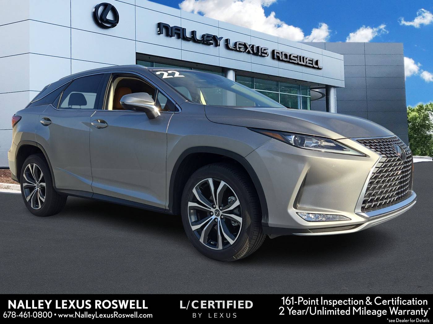 2022 Lexus RX RX 350 — SUV — 30,090 mi — Roswell, GA