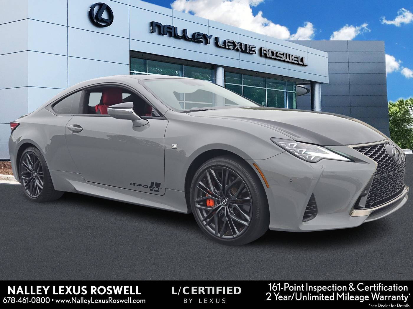 2023 Lexus RC RC 350 F SPORT — Coupe — 15,131 mi — Roswell, GA