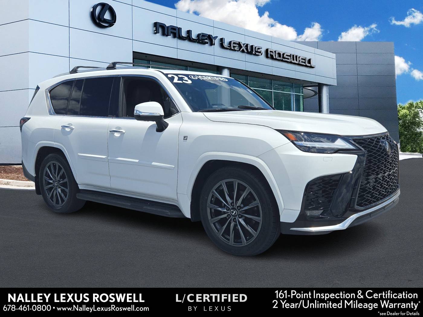 2023 Lexus LX LX 600 F SPORT — SUV — 53,752 mi — Roswell, GA