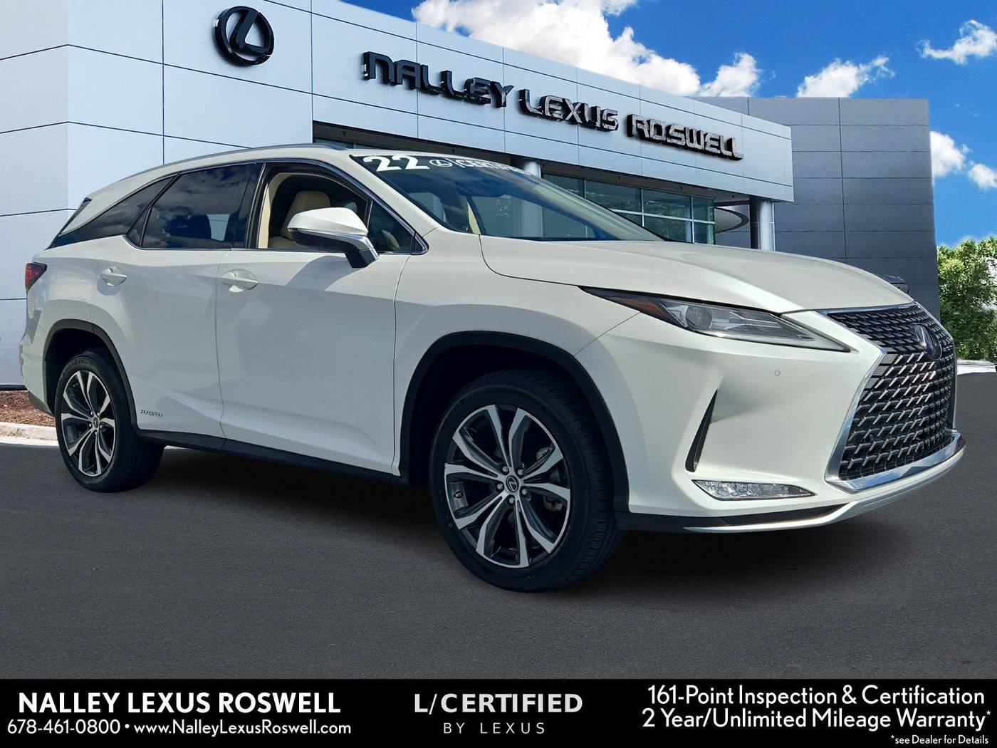 2022 Lexus RX RX 450hL — SUV — 45,676 mi — Roswell, GA