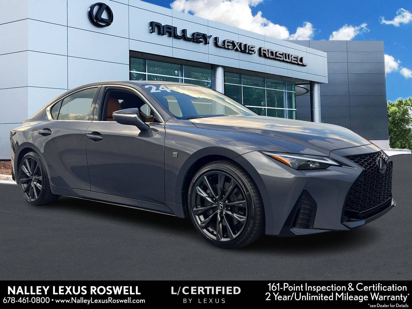 2024 Lexus IS IS 350 F SPORT Design — Sedan — 4,106 mi — Roswell, GA