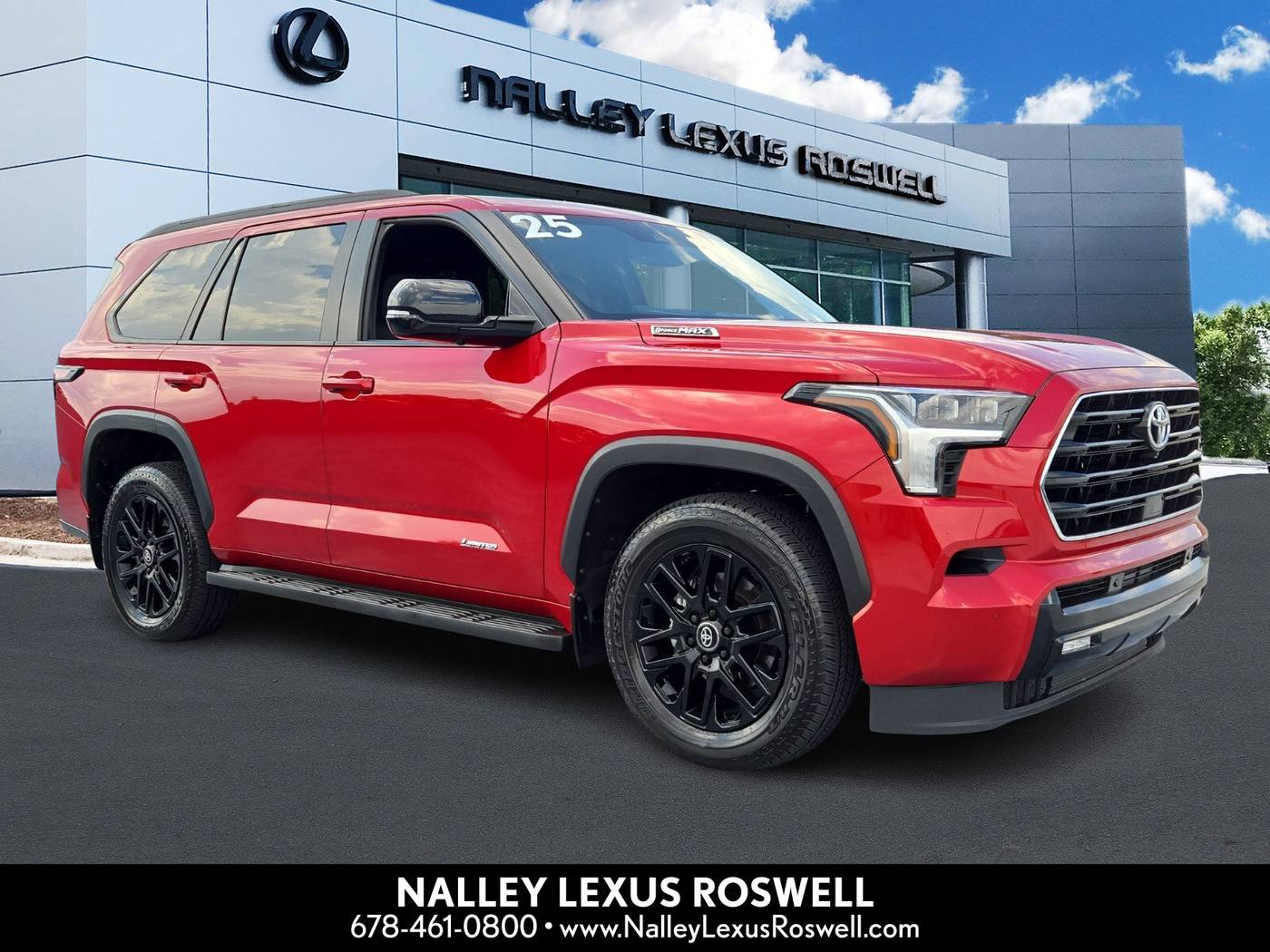 2025 Toyota Sequoia Limited — SUV — 7,394 mi — Roswell, GA