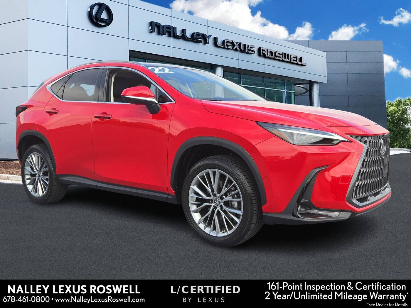2022 Lexus NX NX 350h Luxury — SUV — 10,004 mi — Roswell, GA
