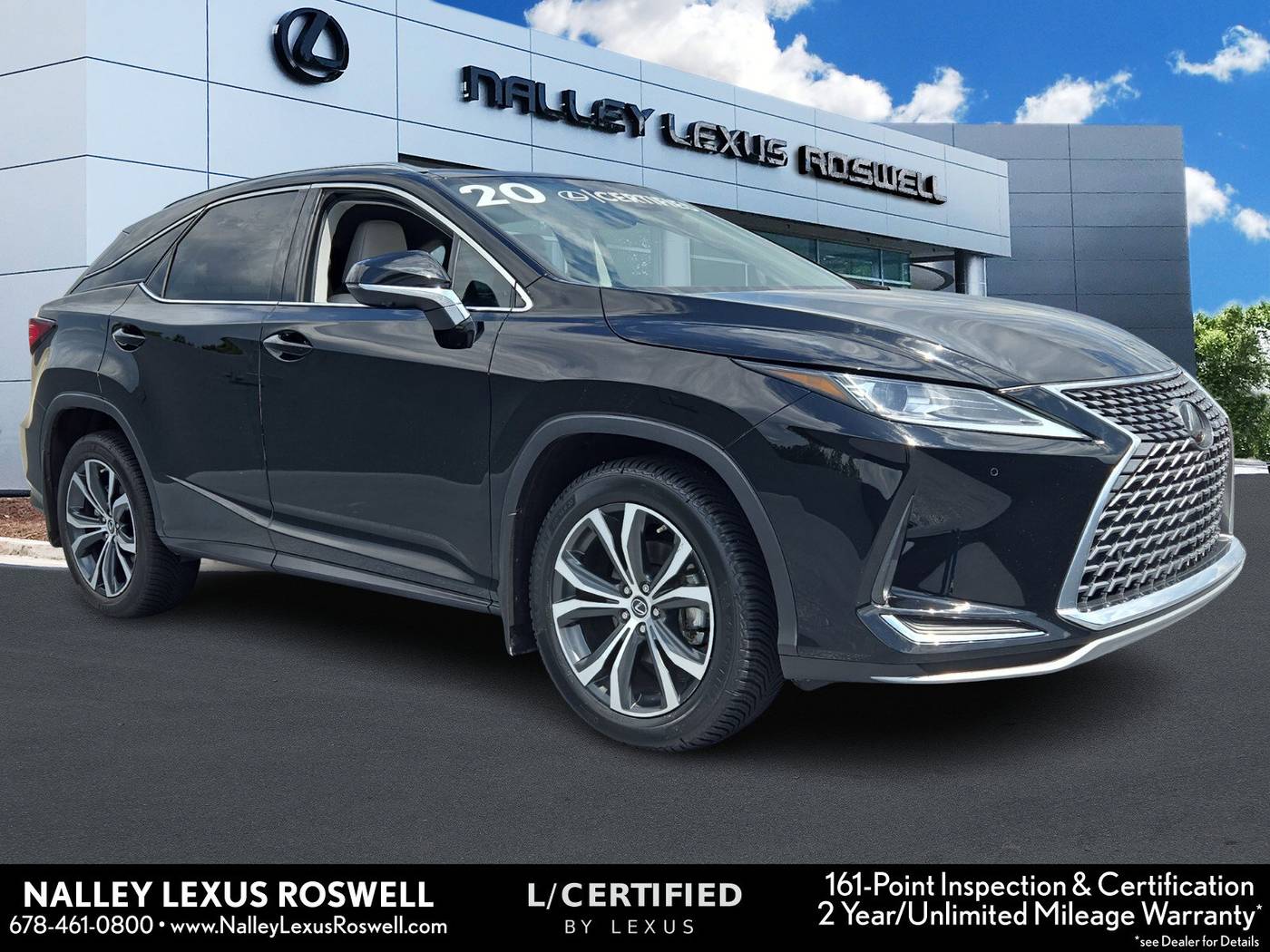 2020 Lexus RX RX 350 — SUV — 66,607 mi — Roswell, GA