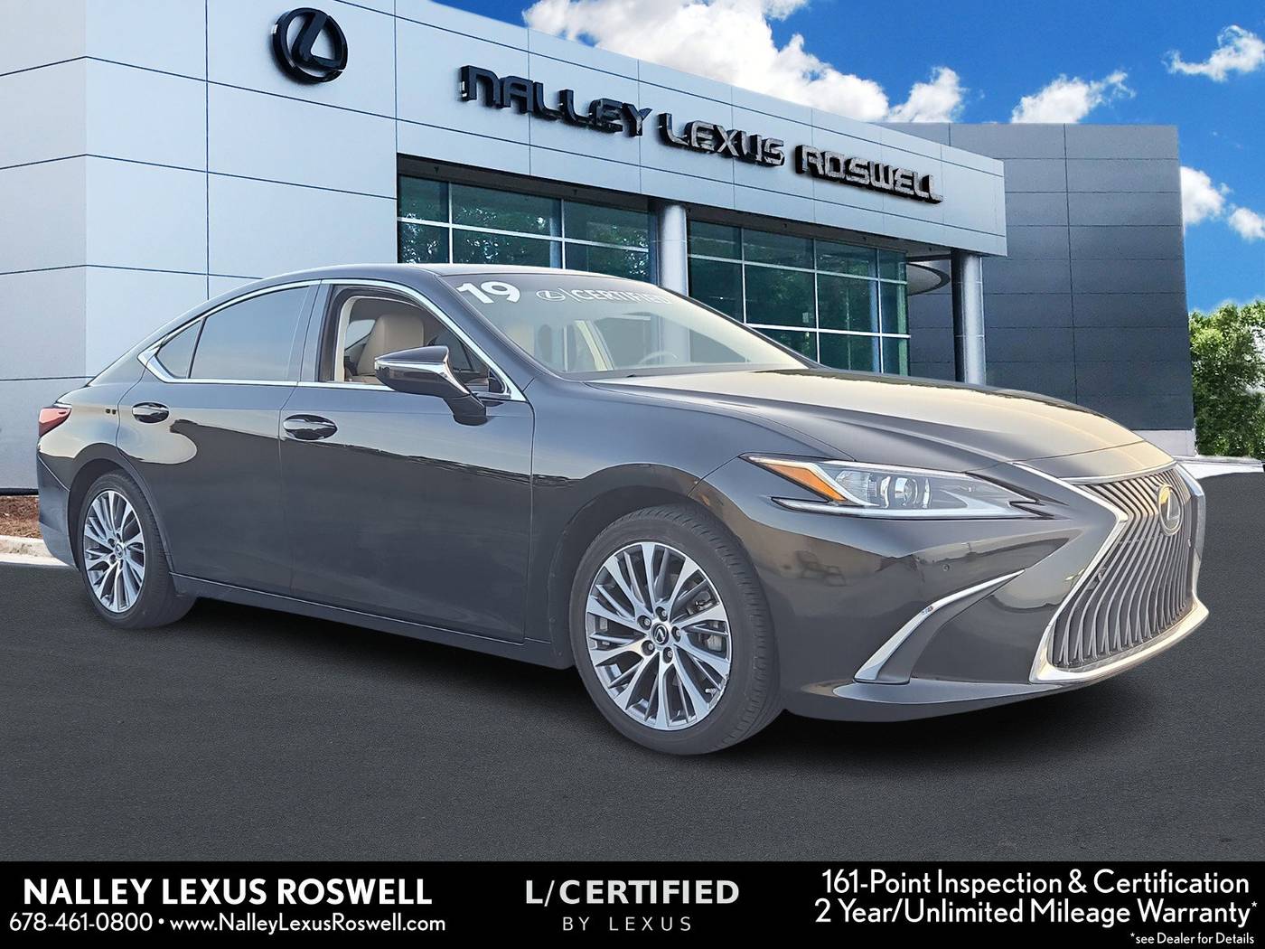 2019 Lexus ES ES 350 — Sedan — 60,219 mi — Roswell, GA