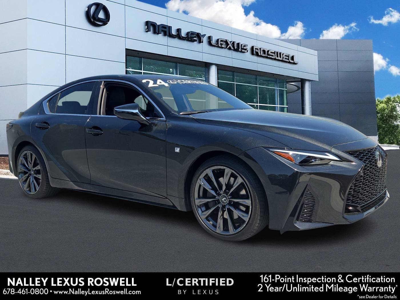 2024 Lexus IS IS 350 F SPORT — Sedan — 6,688 mi — Roswell, GA