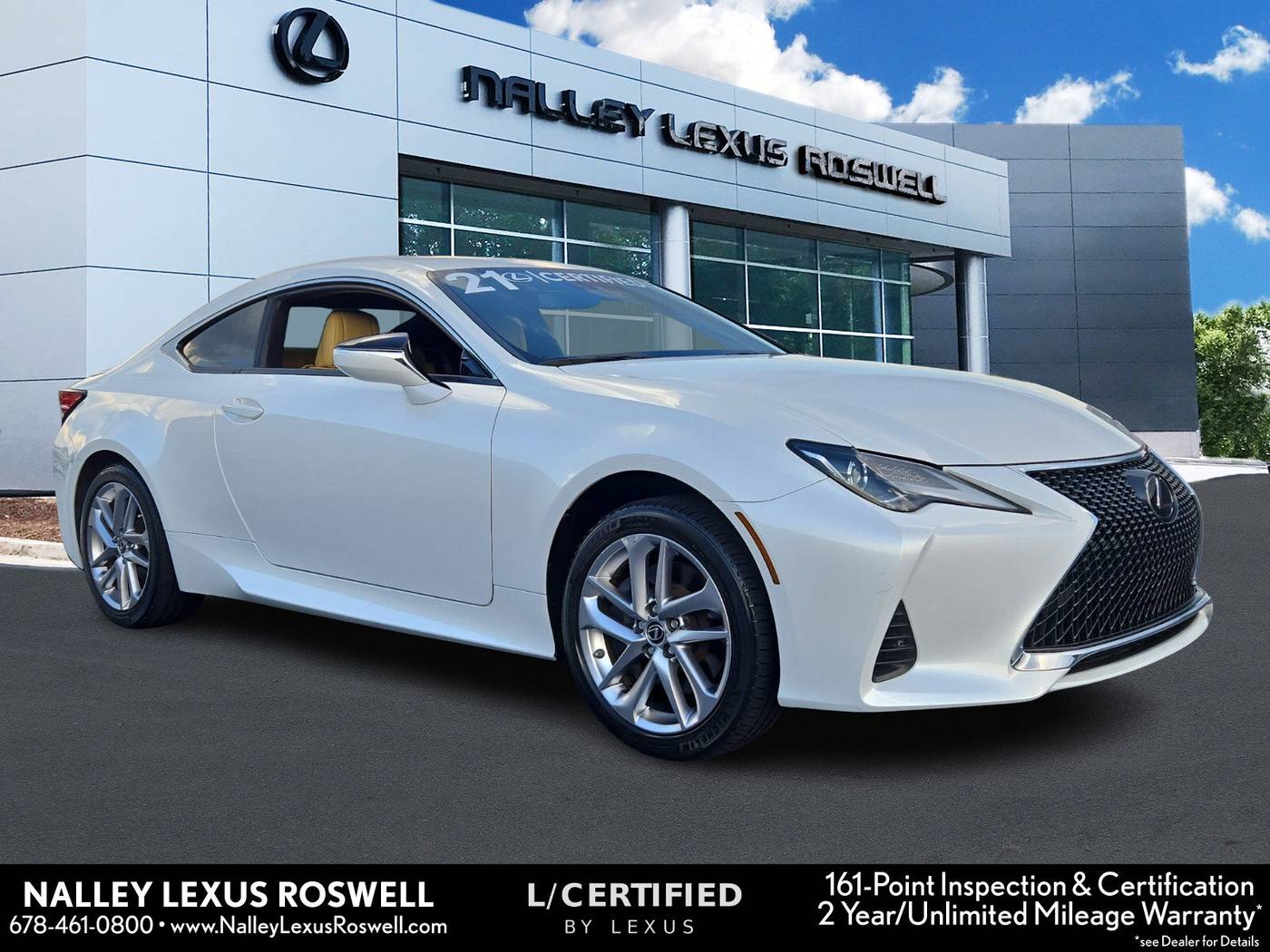 2021 Lexus RC RC 350 — Coupe — 22,381 mi — Roswell, GA