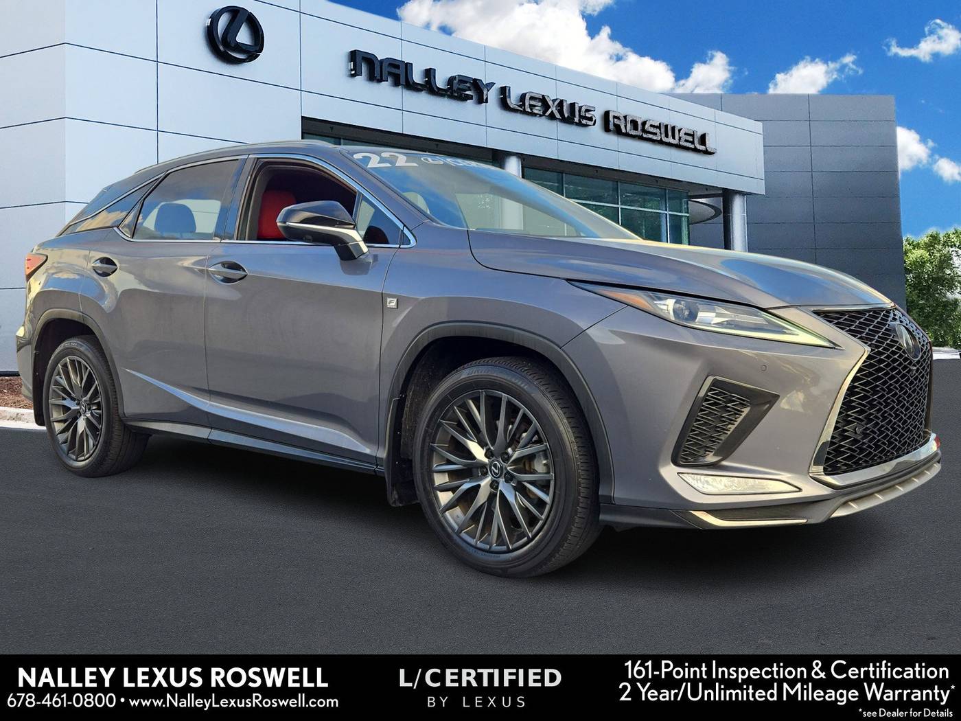 2022 Lexus RX RX 350 F Sport — SUV — 43,841 mi — Roswell, GA