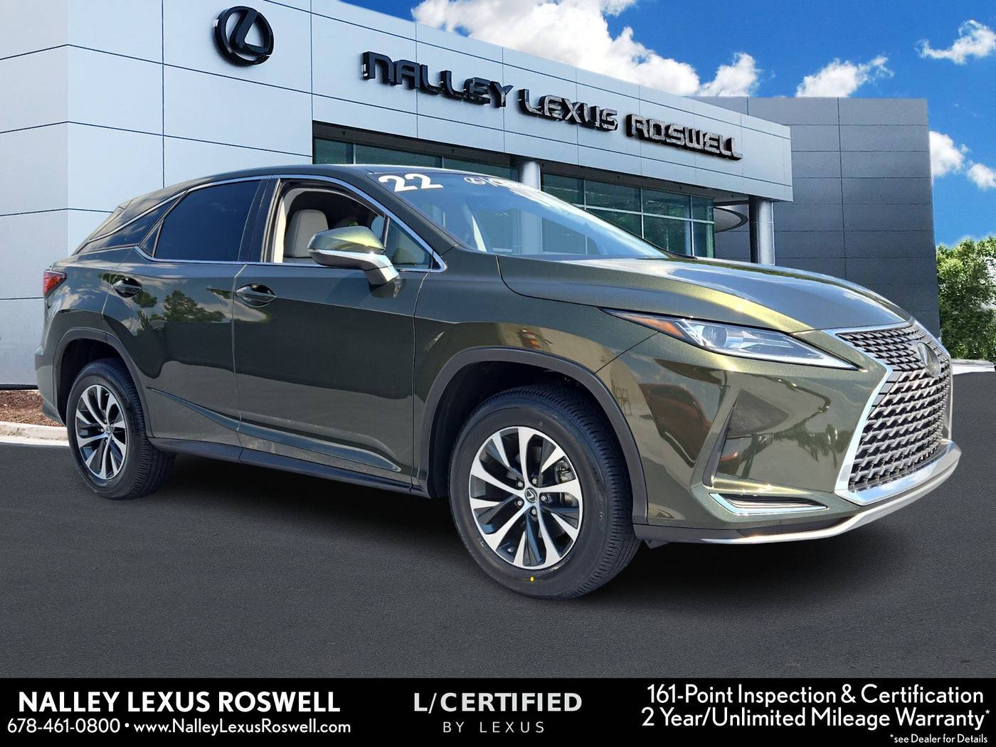 2022 Lexus RX RX 350 — SUV — 22,656 mi — Roswell, GA
