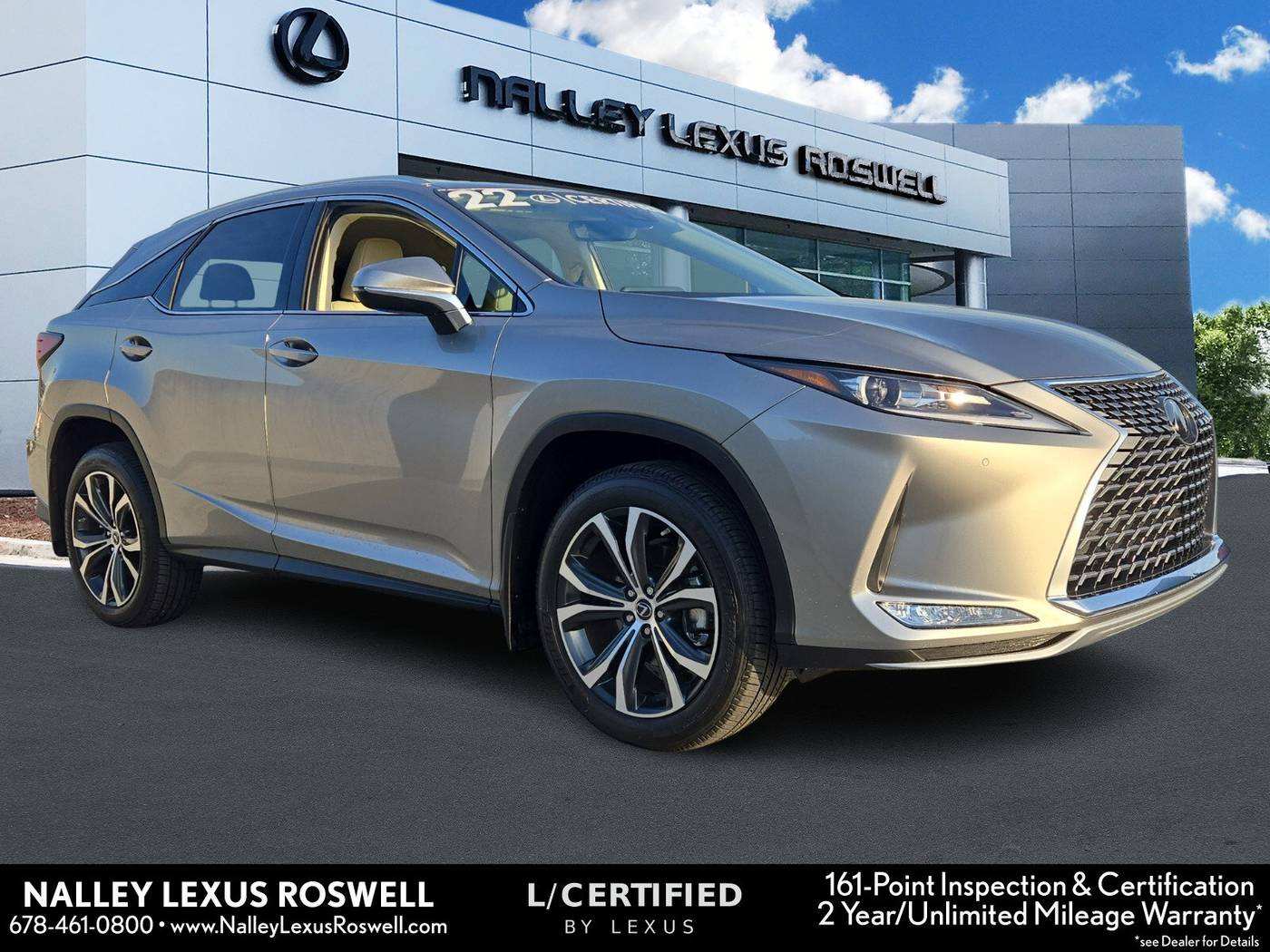 2022 Lexus RX RX 350 — SUV — 4,488 mi — Roswell, GA