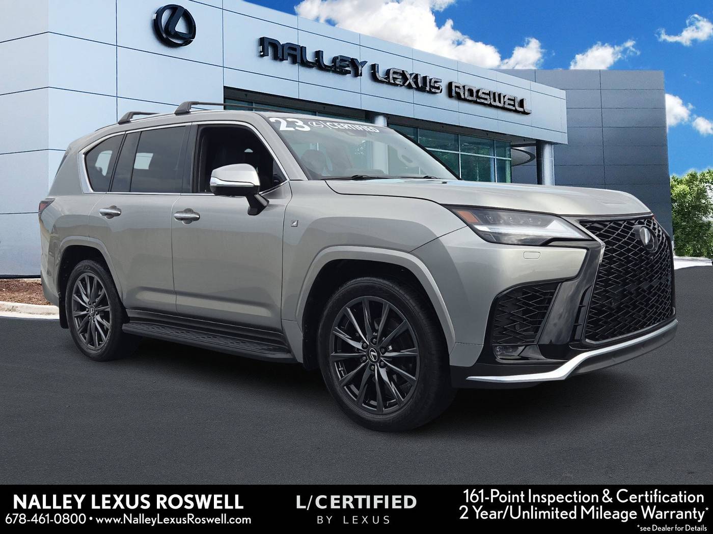 2023 Lexus LX LX 600 F SPORT — SUV — 30,739 mi — Roswell, GA