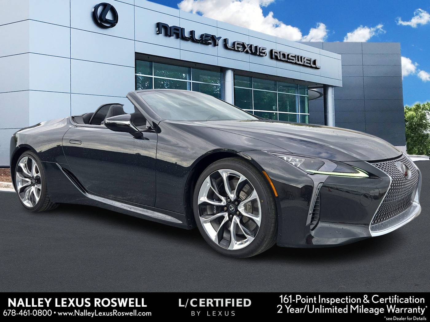 2023 Lexus LC LC 500 — Convertible — 13,606 mi — Roswell, GA