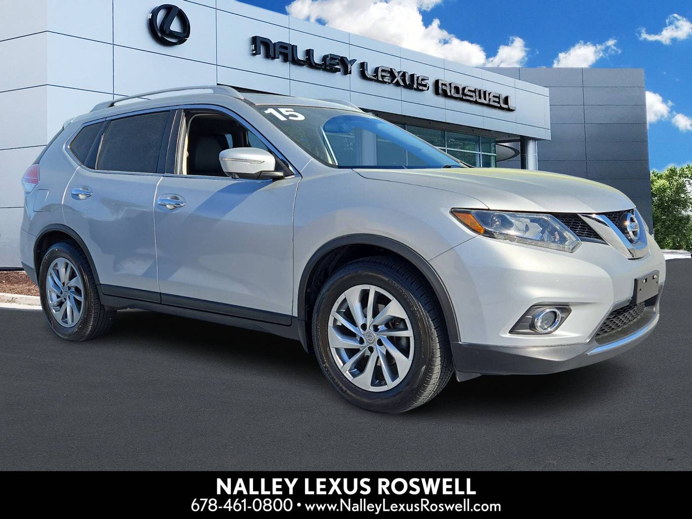 2015 Nissan Rogue SL — SUV — 75,344 mi — Roswell, GA