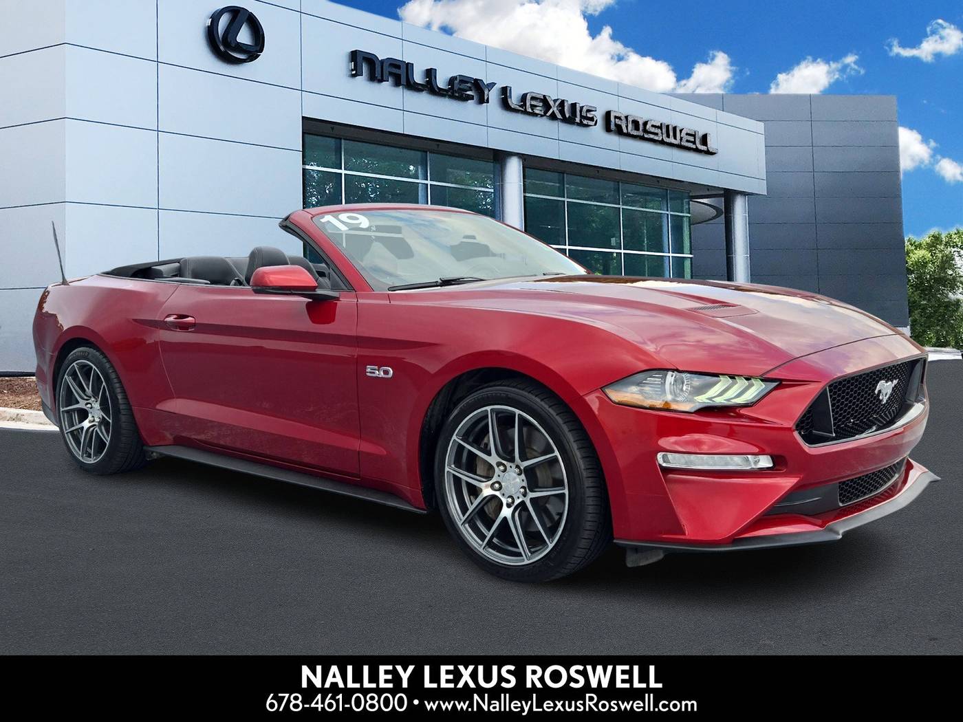 2019 Ford Mustang GT Premium — Convertible — 32,486 mi — Roswell, GA