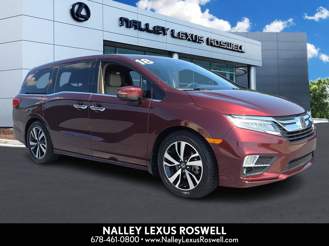 2018 Honda Odyssey Elite — Minivan — 53,128 mi — Roswell, GA