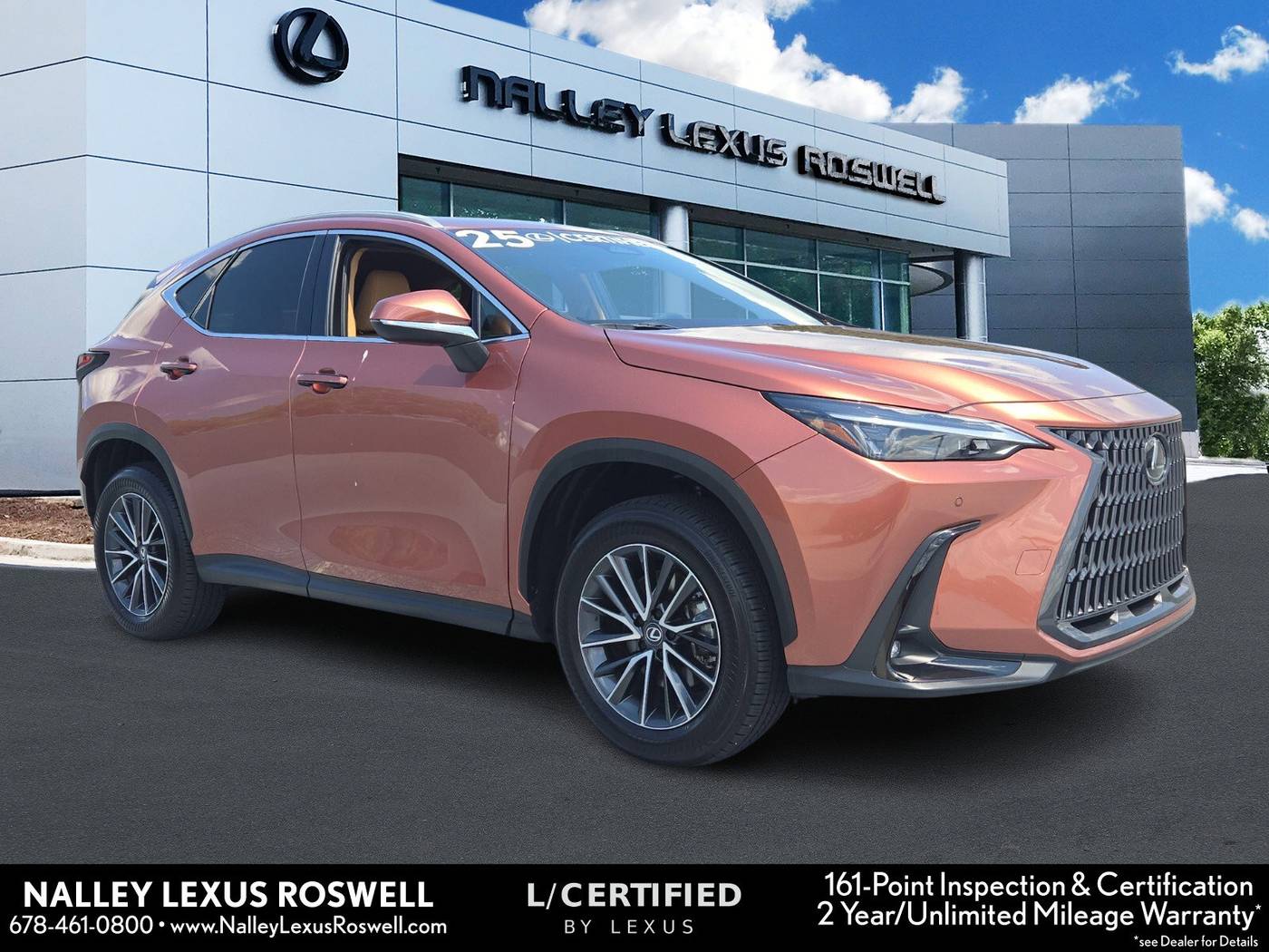2025 Lexus NX NX 250 Premium — SUV — 5,515 mi — Roswell, GA