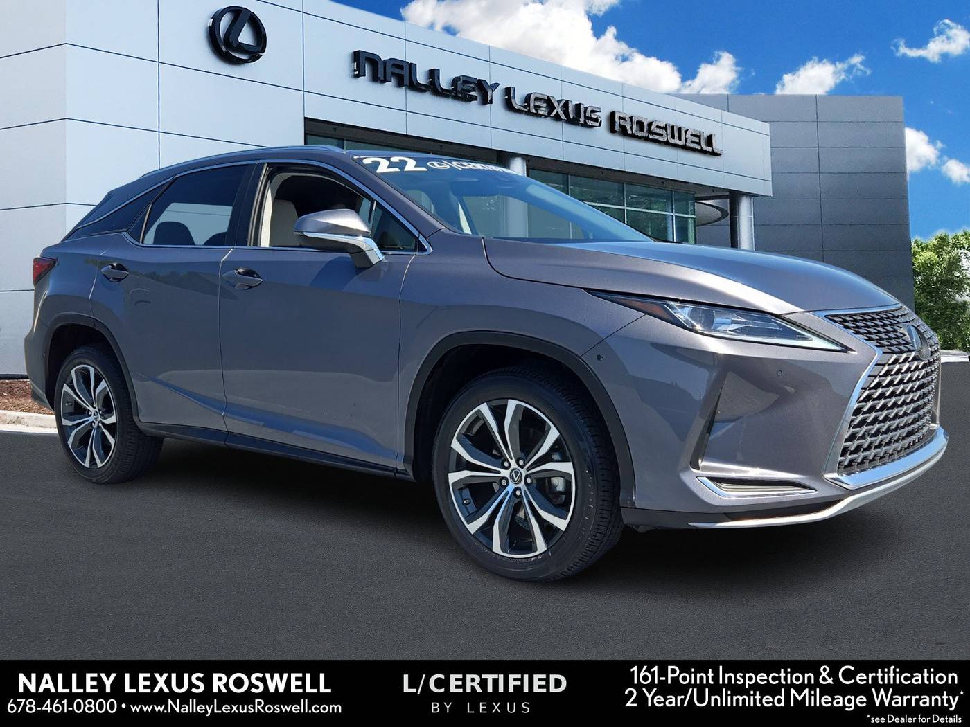 2022 Lexus RX RX 350 — SUV — 40,245 mi — Roswell, GA