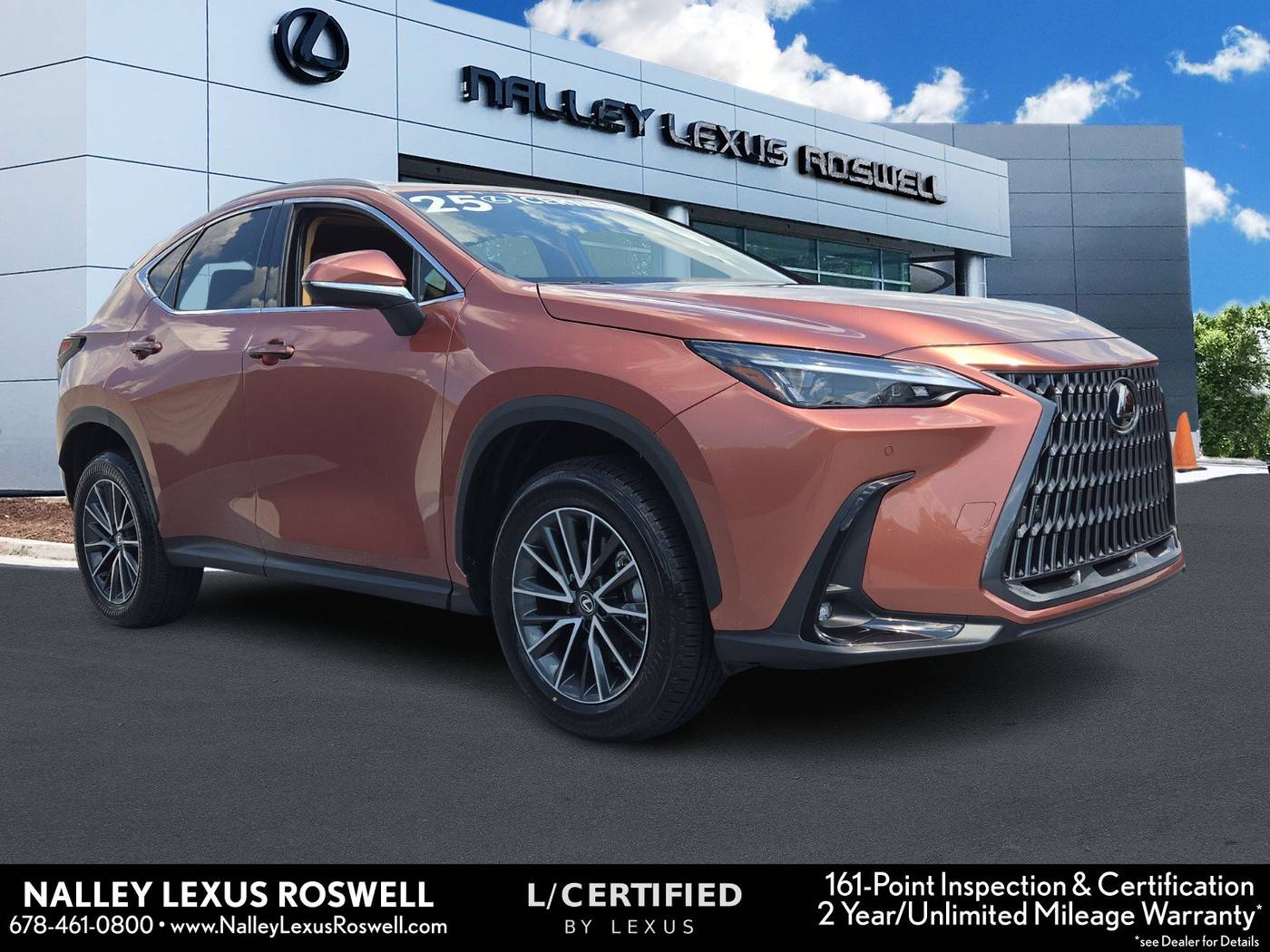 2025 Lexus NX NX 250 Premium — SUV — 7,797 mi — Roswell, GA