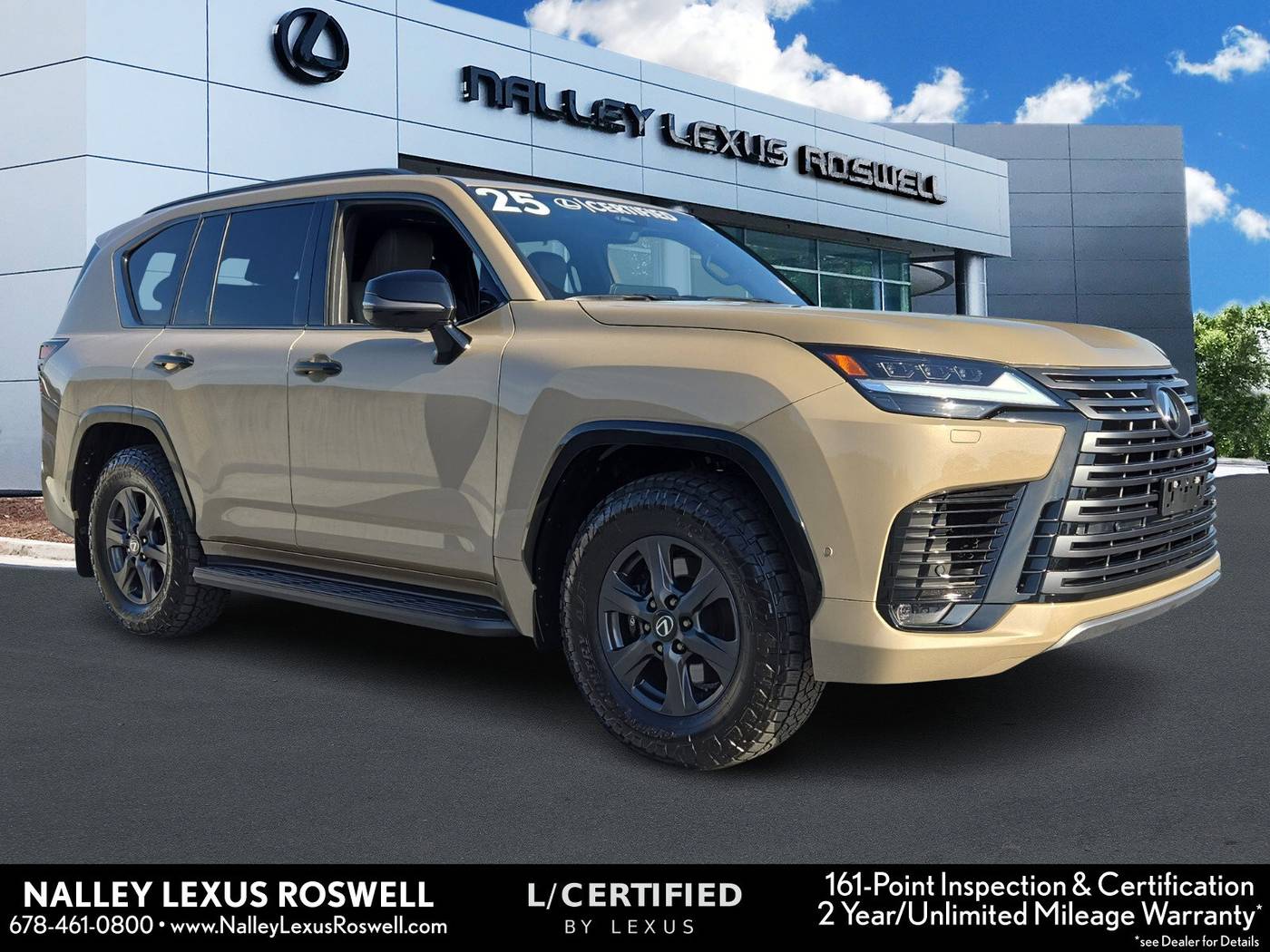 2025 Lexus LX LX 700h Overtrail — SUV — 1,486 mi — Roswell, GA