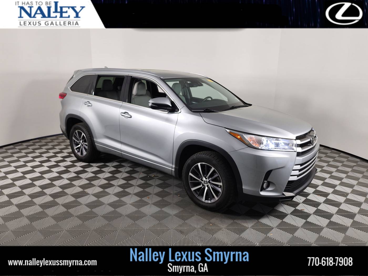 2017 Toyota Highlander XLE — SUV — 65,157 mi — Smyrna, GA