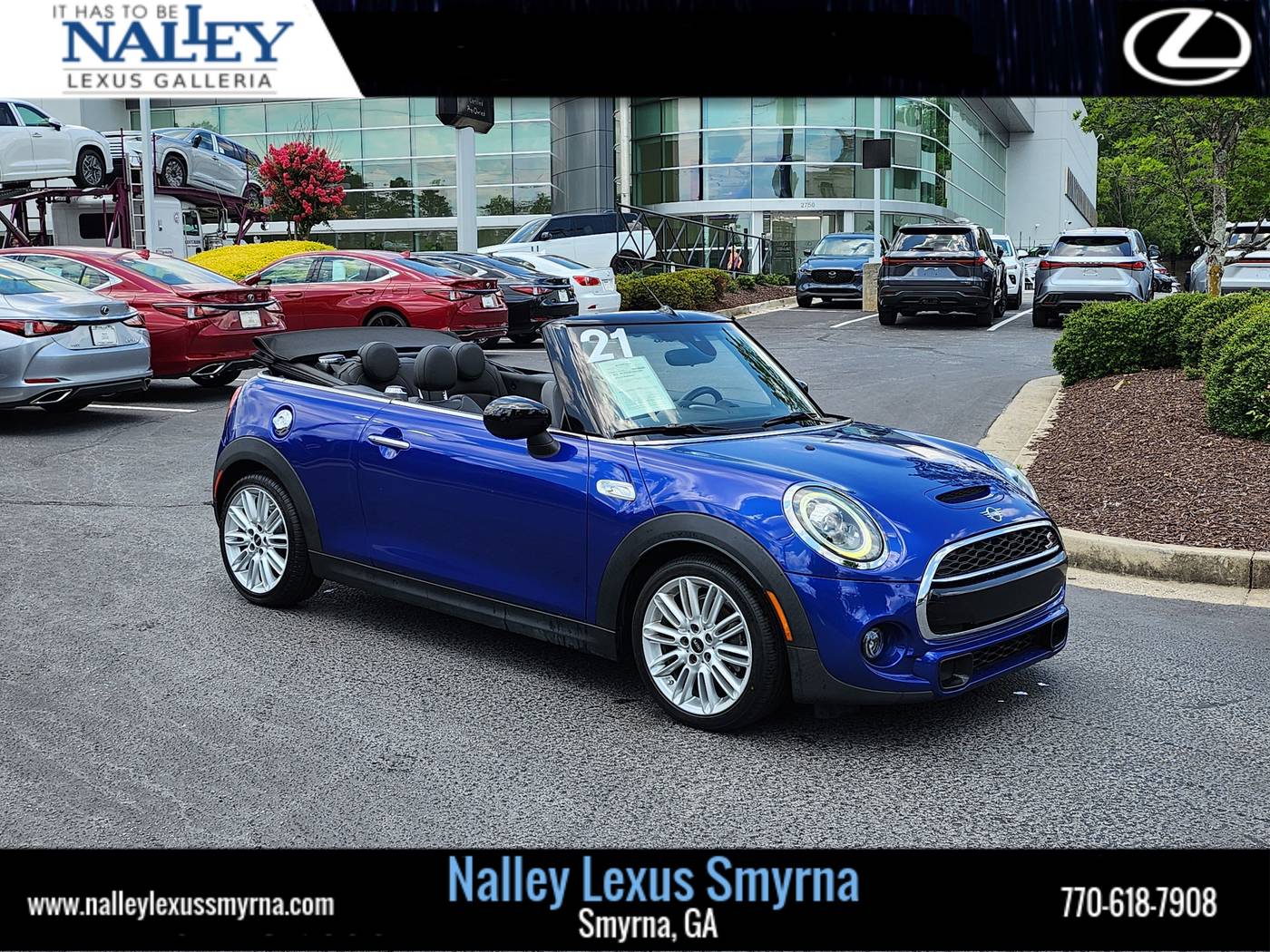 2021 MINI Convertible Cooper S — Convertible — 86,358 mi — Smyrna, GA