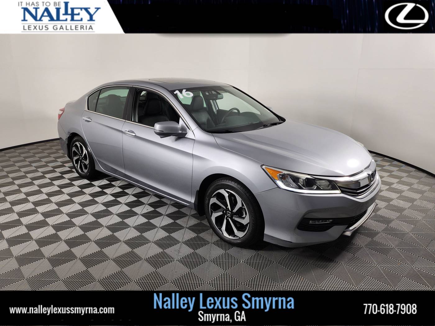 2016 Honda Accord EX-L V6 — Sedan — 61,868 mi — Smyrna, GA