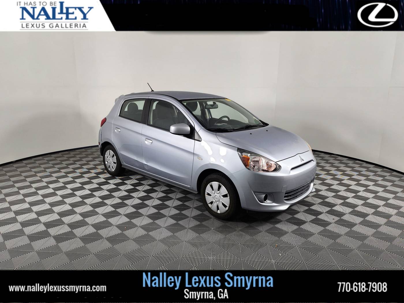 2015 Mitsubishi Mirage DE — Hatchback — 45,255 mi — Smyrna, GA