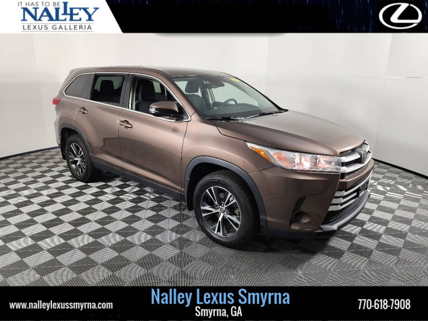 2019 Toyota Highlander LE V6 — SUV — 89,608 mi — Smyrna, GA