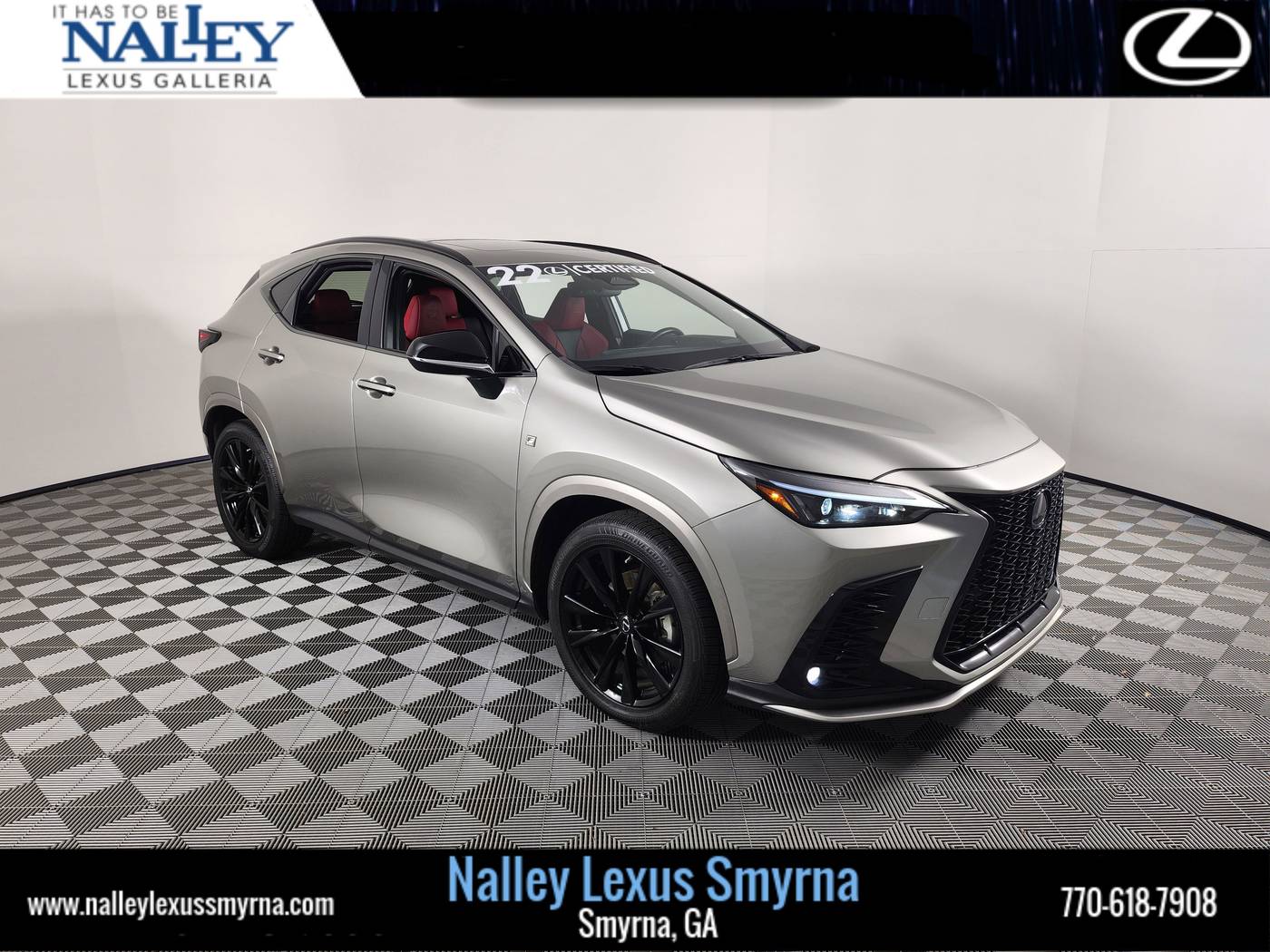 2022 Lexus NX NX 350 F SPORT Handling — SUV — 47,579 mi — Smyrna, GA