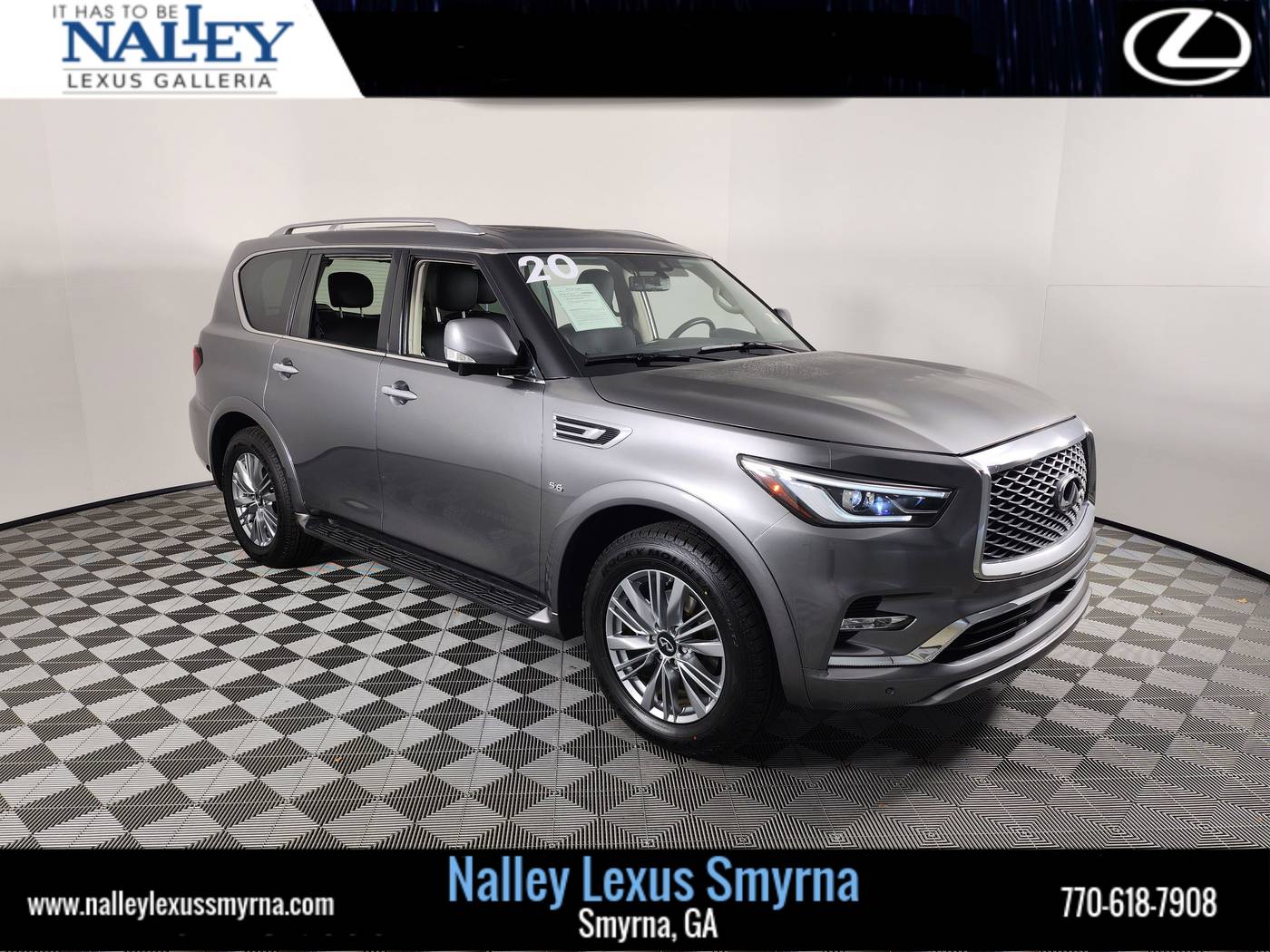 2020 INFINITI QX80 LUXE — SUV — 56,623 mi — Smyrna, GA