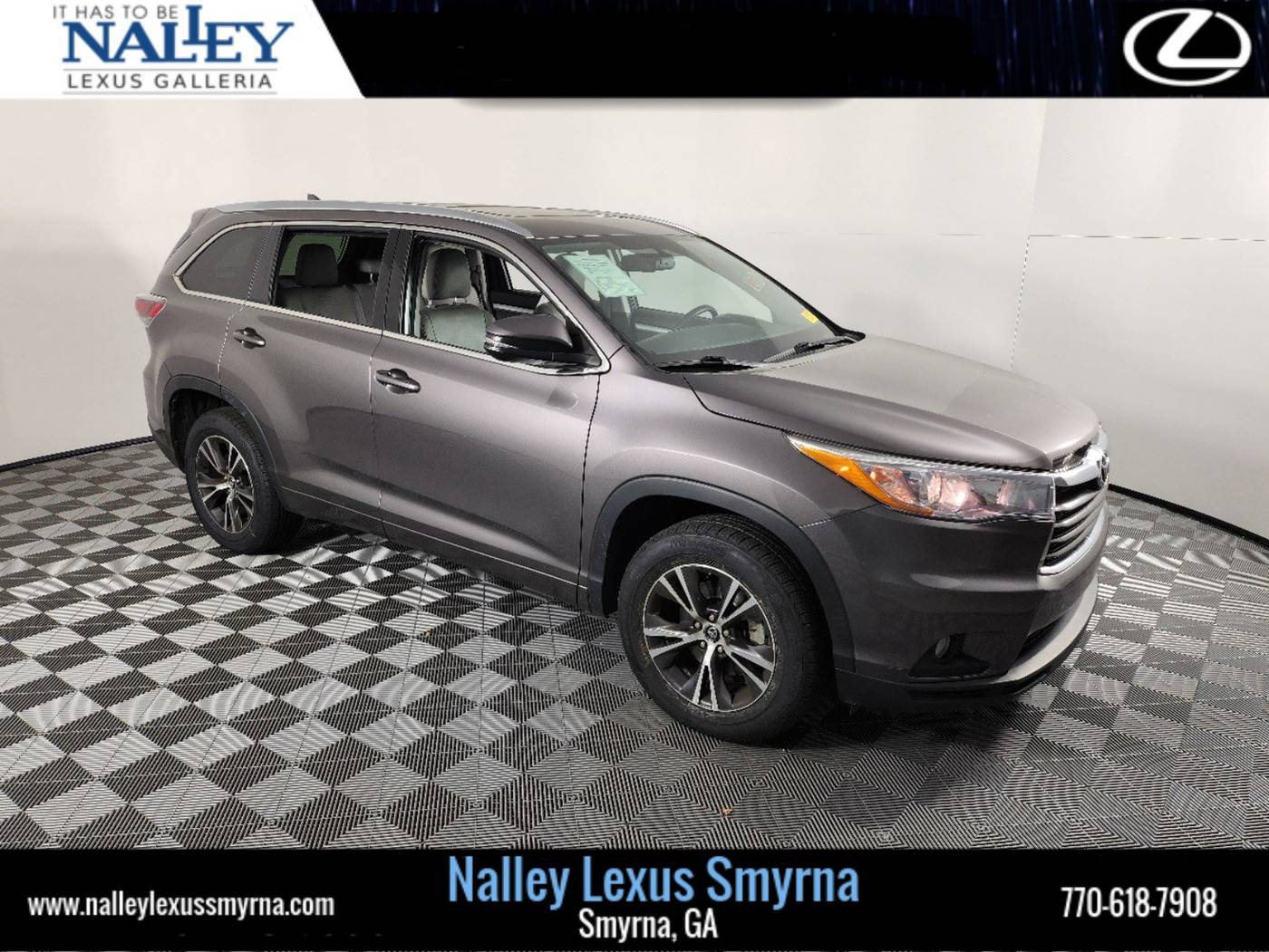 2016 Toyota Highlander XLE — SUV — 96,080 mi — Smyrna, GA