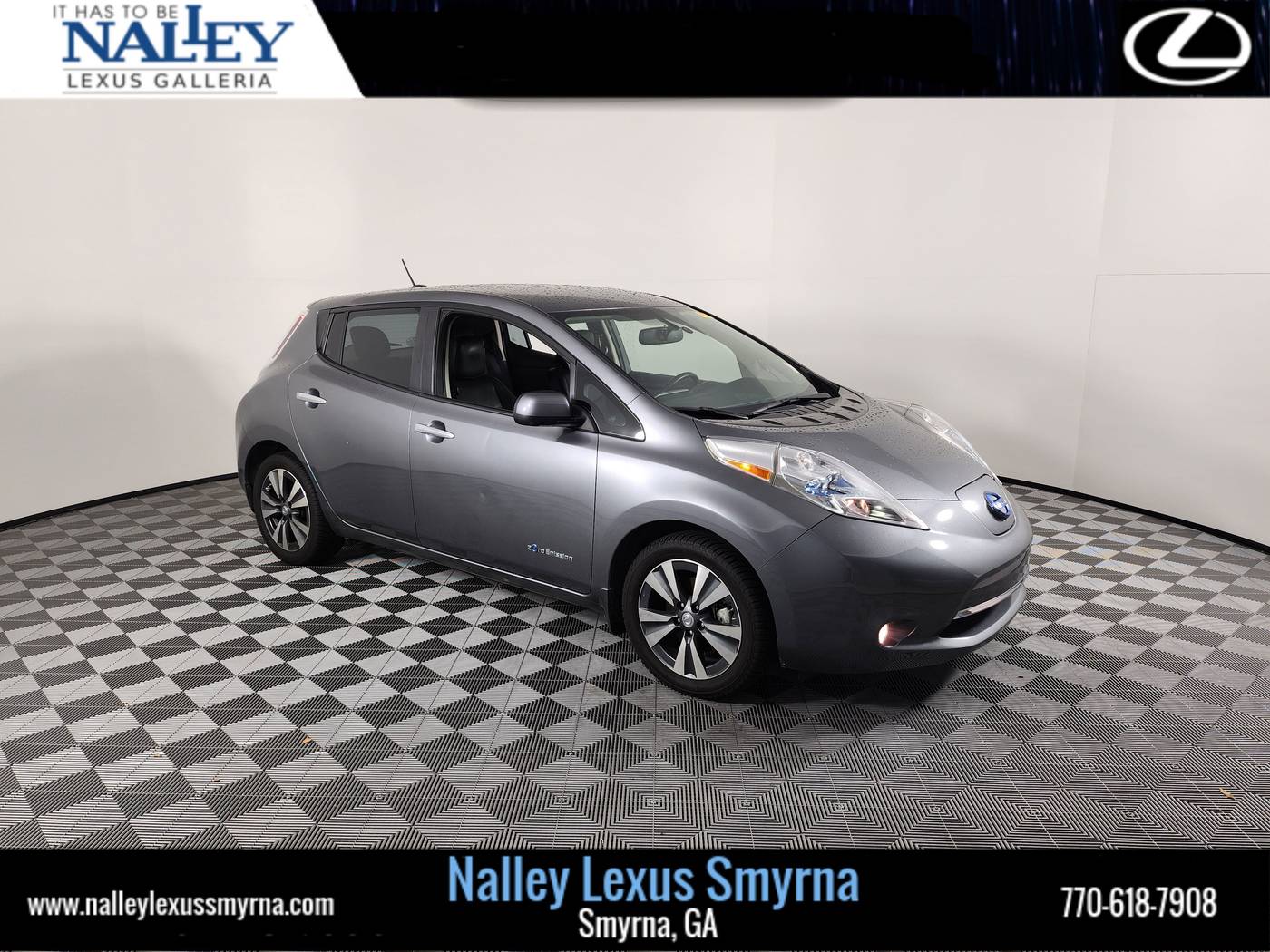 2015 Nissan LEAF SL — Hatchback — 62,994 mi — Smyrna, GA