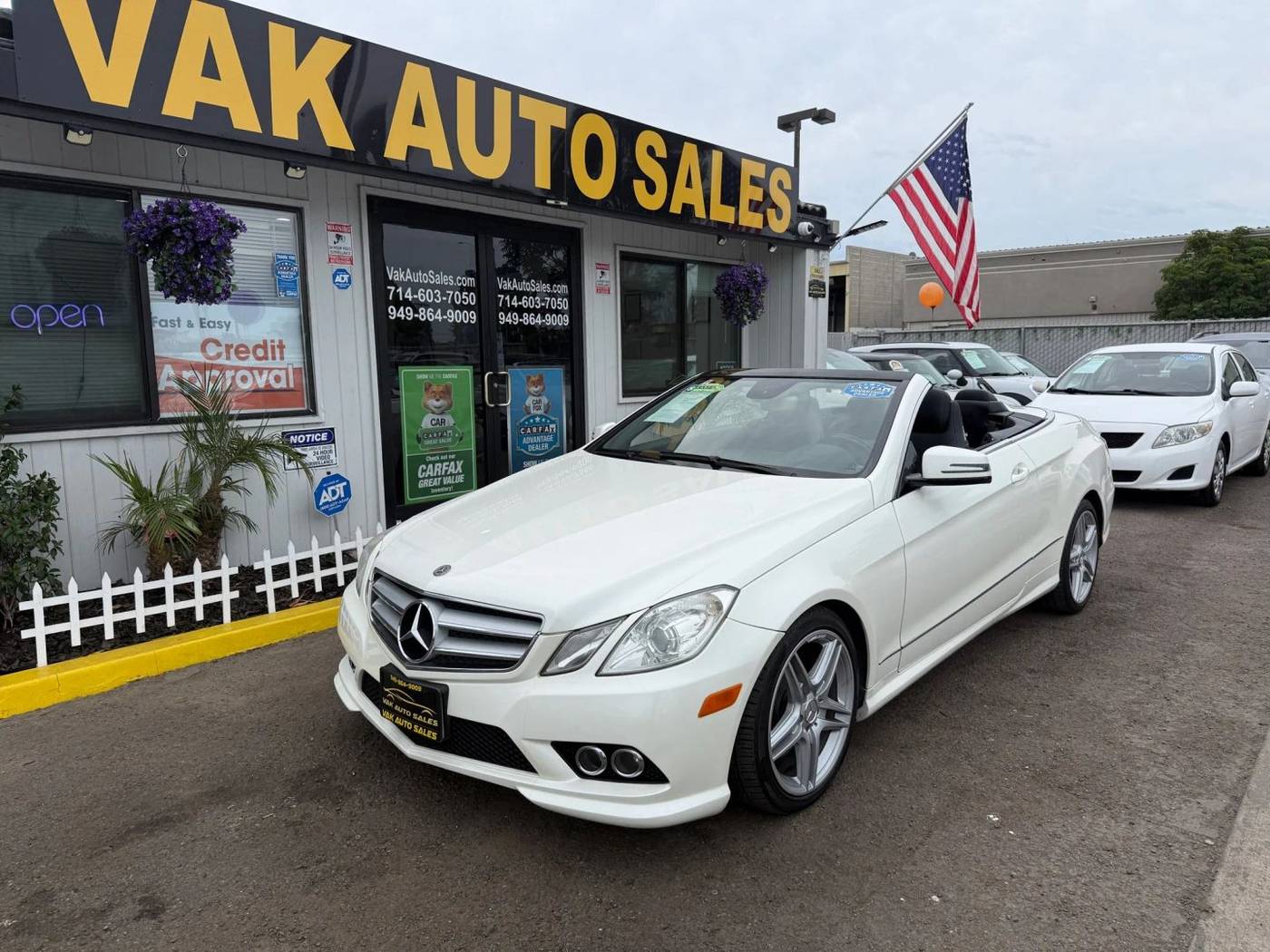 2011 Mercedes-Benz E-Class E 550 — Convertible — 92,625 mi — Huntington Beach, CA