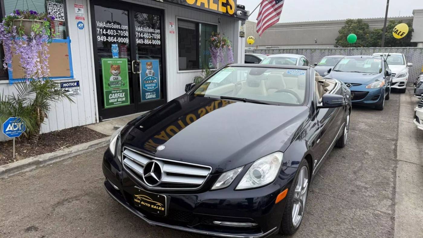 2012 Mercedes-Benz E-Class E 350 — Convertible — 120,805 mi — Huntington Beach, CA