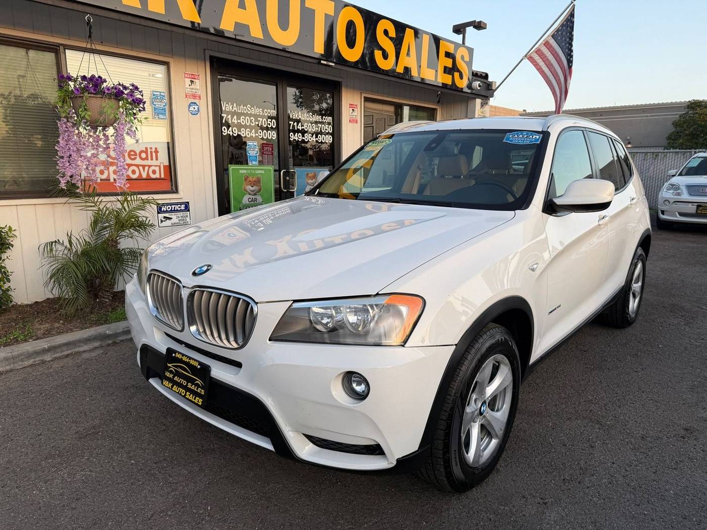 2012 BMW X3 28i — SUV — 110,531 mi — Huntington Beach, CA