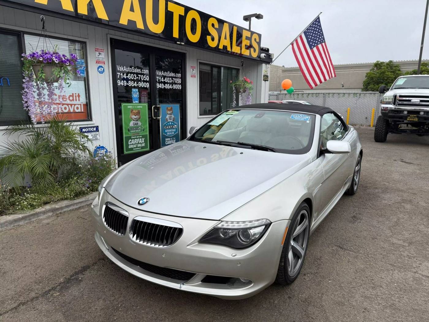 2008 BMW 6 Series 650i — Convertible — 104,476 mi — Huntington Beach, CA