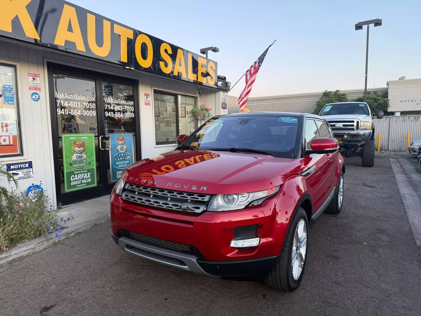 2013 Land Rover Range Rover Evoque Pure Premium — SUV — 87,383 mi — Huntington Beach, CA